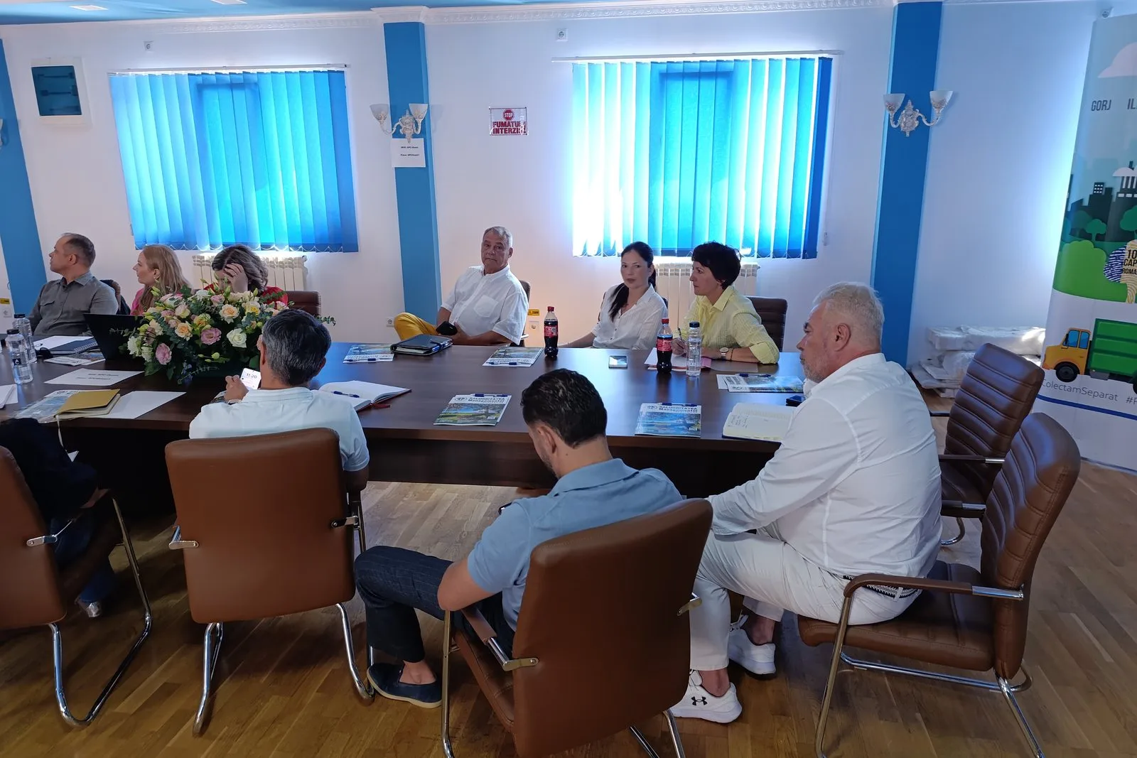 Masa de lucru la sesiunea de instruire privind platforma SIATD, 8 iulie 2025