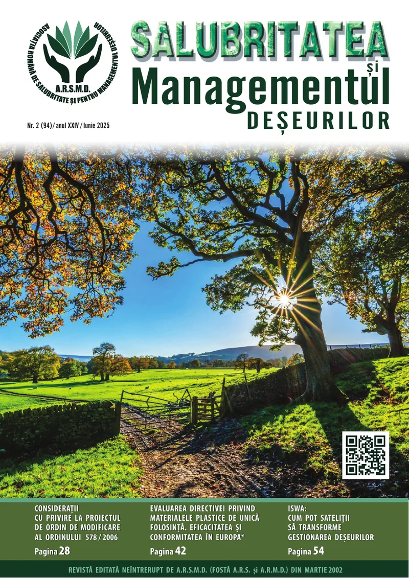 Cover of Salubritatea și Managementul Deșeurilor magazine No. 2 (94) — June 2025